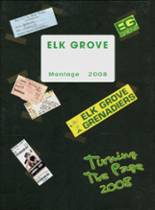 Elk Grove High School 2008 yearbook cover photo