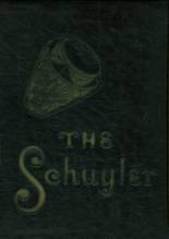 Schuylerville High School 1962 yearbook cover photo