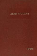 Arms Academy 1939 yearbook cover photo