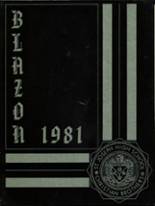 1981 St. Joseph High School Yearbook from Westchester, Illinois cover image