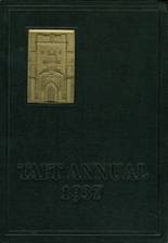 Taft School 1937 yearbook cover photo