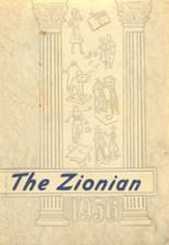 Mt. Zion High School 1956 yearbook cover photo