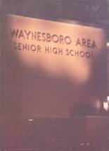 Waynesboro Area High School 1980 yearbook cover photo