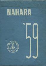 Nathan Hale-Ray High School 1959 yearbook cover photo