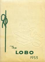 Longview High School 1953 yearbook cover photo