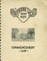 Northville Central High School 1938 yearbook cover photo