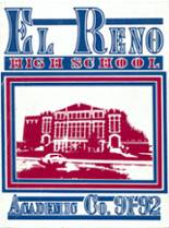 El Reno High School 1992 yearbook cover photo