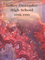 Leroy-Ostrander High School 1999 yearbook cover photo