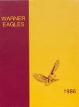 Warner High School 1986 yearbook cover photo