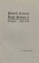 Powell County High School yearbook