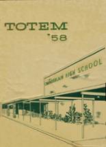 Chamberlain High School 1958 yearbook cover photo