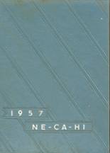 New Castle High School 1957 yearbook cover photo