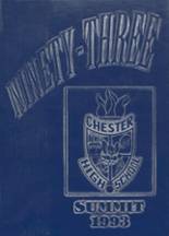 1993 Chester High School Yearbook from Chester, Illinois cover image