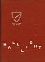 Hall High & Vocational School 1962 yearbook cover photo