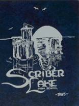 Scriber Lake High School 1985 yearbook cover photo