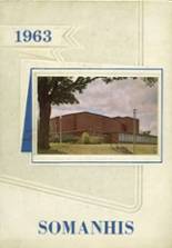 Manchester High School 1963 yearbook cover photo