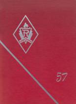 1957 Roosevelt High School Yearbook from Ypsilanti, Michigan cover image