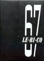 Leaf River High School 1967 yearbook cover photo