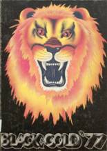 Loogootee High School 1977 yearbook cover photo