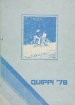 Quincy High School 1978 yearbook cover photo