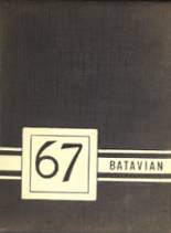 Batavia High School 1967 yearbook cover photo