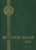 Wilson High School 1951 yearbook cover photo