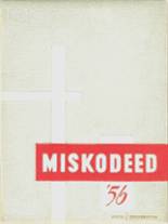 Mishawaka High School 1956 yearbook cover photo