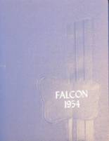 Langley High School 1954 yearbook cover photo