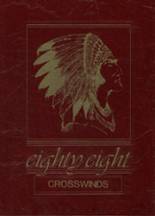 Curtis High School 1988 yearbook cover photo