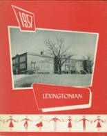 New Lexington High School 1957 yearbook cover photo