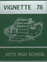 Arts High School 1978 yearbook cover photo