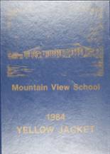 Mountain View High School 1984 yearbook cover photo