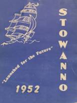 Stow-Munroe Falls High School 1952 yearbook cover photo