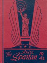 Anita High School 1942 yearbook cover photo