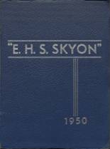 1950 Evansville High School Yearbook from Evansville, Minnesota cover image