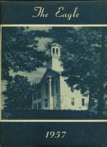 Wilton Academy 1957 yearbook cover photo