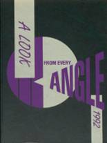 Turlock High School 1992 yearbook cover photo