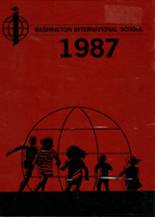 Washington International School 1987 yearbook cover photo