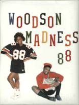Howard D. Woodson High School 1988 yearbook cover photo