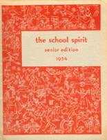 Benjamin Bosse High School 1954 yearbook cover photo