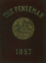 The Pennington School 1957 yearbook cover photo