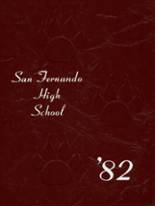1982 San Fernando High School Yearbook from San fernando, California cover image