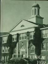 Moorestown Friends High School 1959 yearbook cover photo