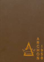 1958 Stagg High School Yearbook from Stockton, California cover image