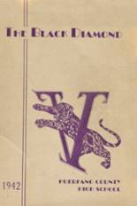 Huerfano County High School 1942 yearbook cover photo