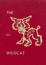 Bath County High School 1974 yearbook cover photo