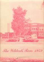 Warsaw High School 1959 yearbook cover photo