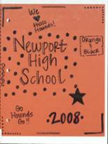 Newport High School 2008 yearbook cover photo