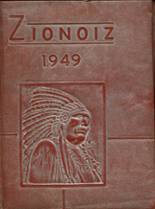 Mt. Zion High School 1949 yearbook cover photo