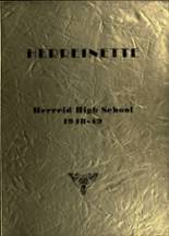 Herreid High School 1949 yearbook cover photo